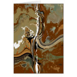 Pizarra - arte abstracto tarjetas