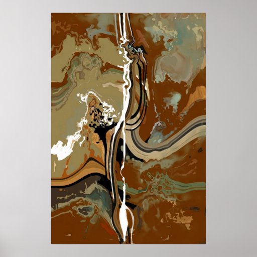 Pizarra - poster del arte abstracto