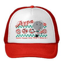 Pizza cualquier rebanada de la manera I él gorra r