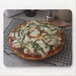 Pizza de salchichones alfombrillas de ratones