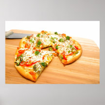 Pizza gastrónoma del Veggie Impresiones