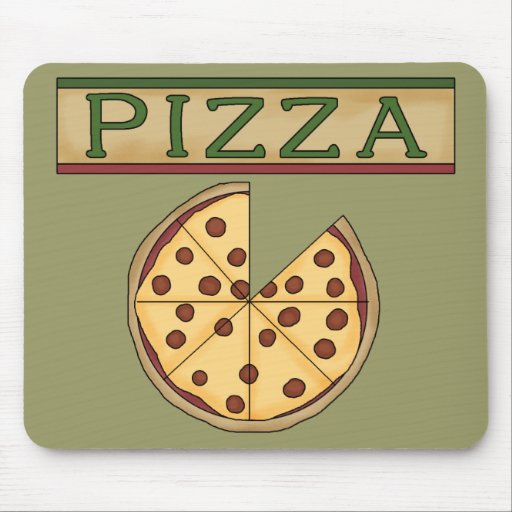 Pizza Mousepad Alfombrillas De Ratones