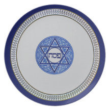 Placa 4 de Seder del Passover Plato