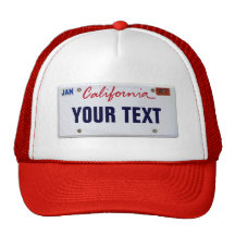 Placa (adaptable) de California Gorro