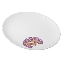 placa, cerebro plato para fiesta