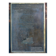 Placa conmemorativa de S.S. Northwestern Postal