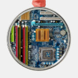 Placa de circuito adornos
