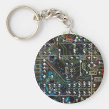 Placa de circuito llavero personalizado