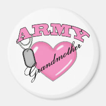 Placa de identificación del corazón N de la abuela Imán De Frigorifico