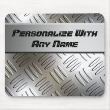 Placa de metal Mousepad del diamante