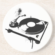 Placa giratoria de DJ Posavasos Manualidades