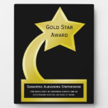 Placa personalizada personalizado del premio de la