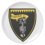 Placa real del macis VF-27 Platos Para Fiestas