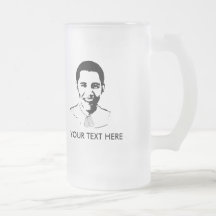 Placas de identificación de Barack Obama Tazas