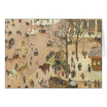 Place du Theatre Francais, 1898 Felicitacion