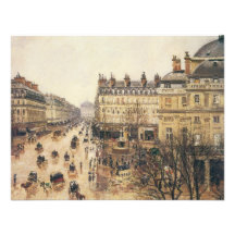 Place du Théâtre Français, París: Lluvia por Pissa Invitaciones Personales