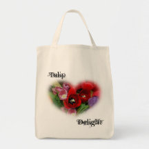 Placer del tulipán bolsa