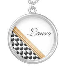 Placer punteado regalo de la dama de honor joyeria
