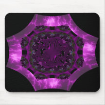 Placer púrpura Mousepad