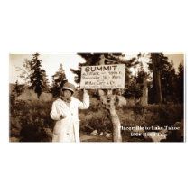 Placerville al viaje por carretera 1908 del lago T Tarjeta Personal