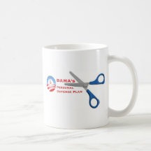 Plan de la defensa personal de Obama Taza De Café