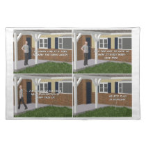 Plan malvado Placemats manteles individuales