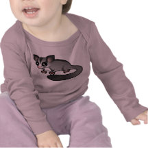 Planeador del azúcar del dibujo animado camisetas