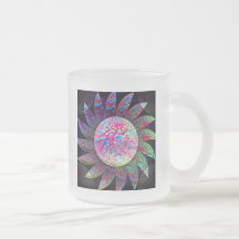 Planeta de Lotus Tazas De Café