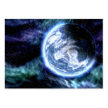 Planeta extranjero de la galaxia de Digitaces en n Tarjeta De Visita