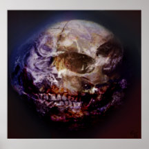 Planeta muerto impresiones