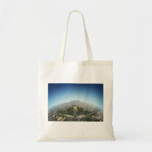 Planeta París Bolsa Lienzo