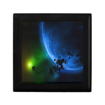 Planetas extranjeros cajas de joyas