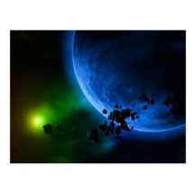 Planetas extranjeros postal