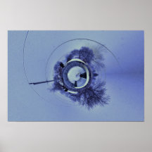 planetoid del patio trasero poster