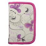 Planificador con inconsútil floral folios
