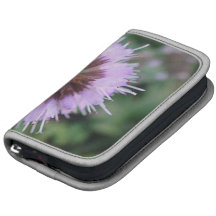 Planificador de bala lila de flor con medio violet