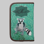 Planificador de rey Julio Jade Damask Monogram folios