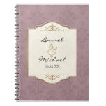 Planificador elegante formal clásico del oro y del libretas