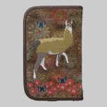 Planificador floral de Brown de la llama afortunad folios
