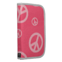 Planificadores rosados de la paz - regalos maravil