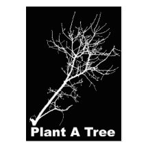 Planta del ATC de ACEO un árbol Plantillas De Tarjetas De Visita