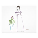 Planta espeluznante de Jane Austen Invitacion Personal