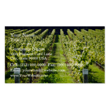 Plantación de las vides del uva-transporte plantillas de tarjetas personales