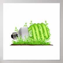 plantas de bombilla oblicuas del cfl ecology.png posters