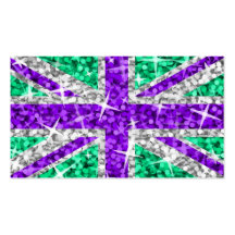 Plantilla BRITÁNICA de la tarjeta de visita del Gl