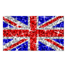 Plantilla BRITÁNICA de la tarjeta de visita del Gl
