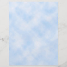 Plantilla de encargo: Cielo azul con las nubes Tarjeton