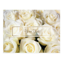 Plantilla de la elegancia del rosa blanco postales