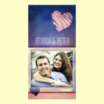 Plantilla de la foto de la tarjeta colorida de la  tarjetas fotograficas