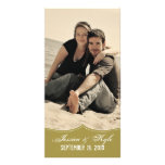 Plantilla de la tarjeta de la foto del monograma d tarjeta fotografica personalizada